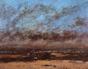 Gustave Courbet Low Tide known as Immensity oil on canvas